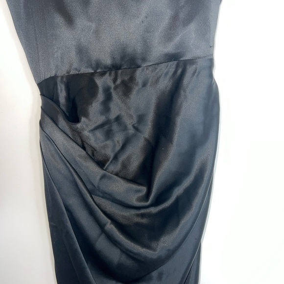 House of CB Black Satin Dress - Picture 13 of 14
